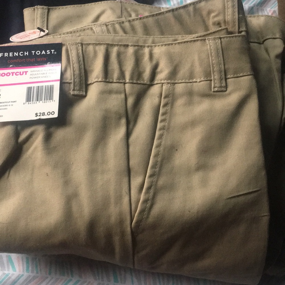 Girls French Toast bootcut school uniform pants